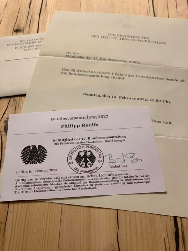 Einladung zur Bundesversammlung